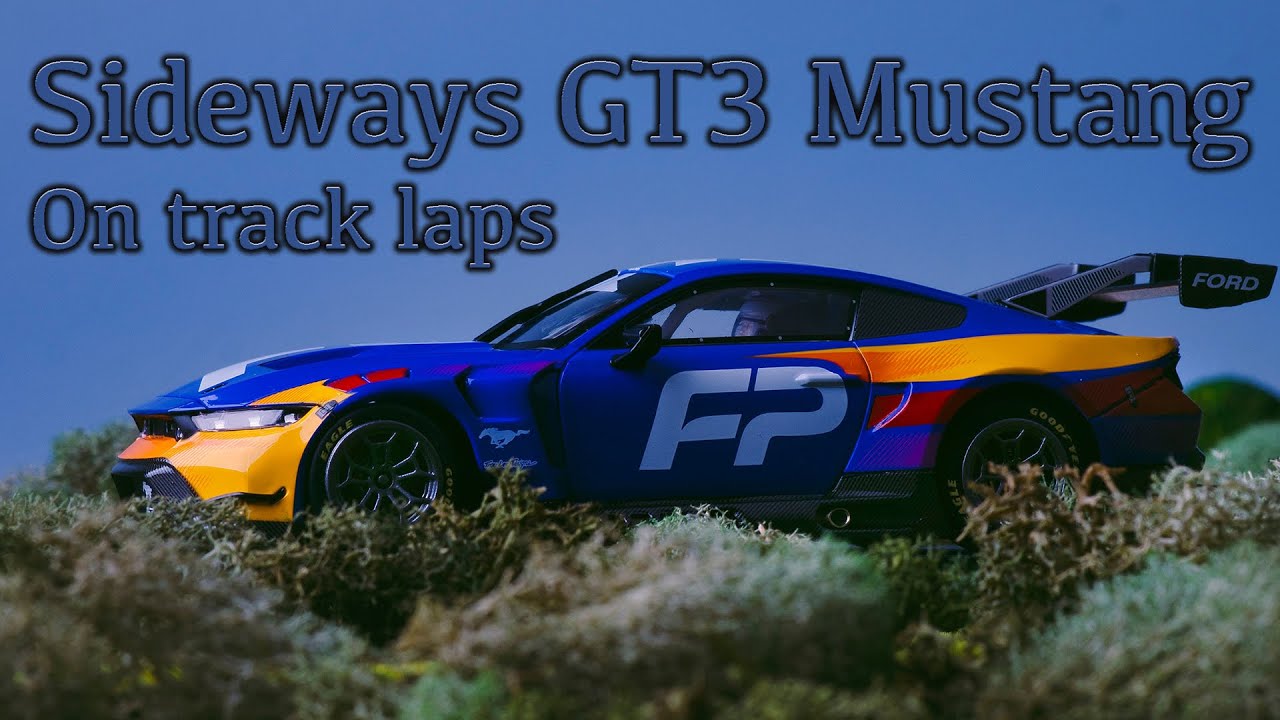 Sideways Mustang
