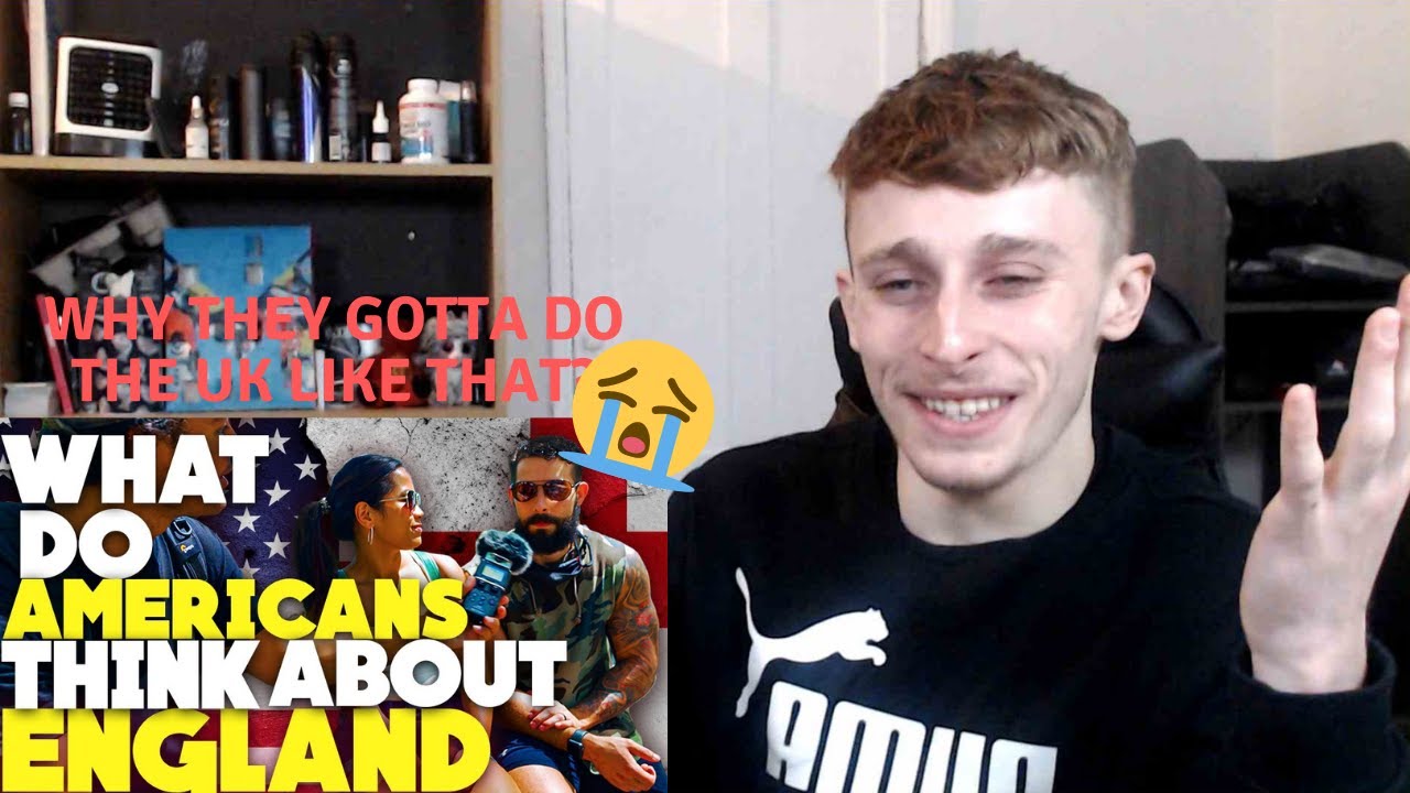 British Guy Reacting to What do AMERICANS think about ENGLAND?