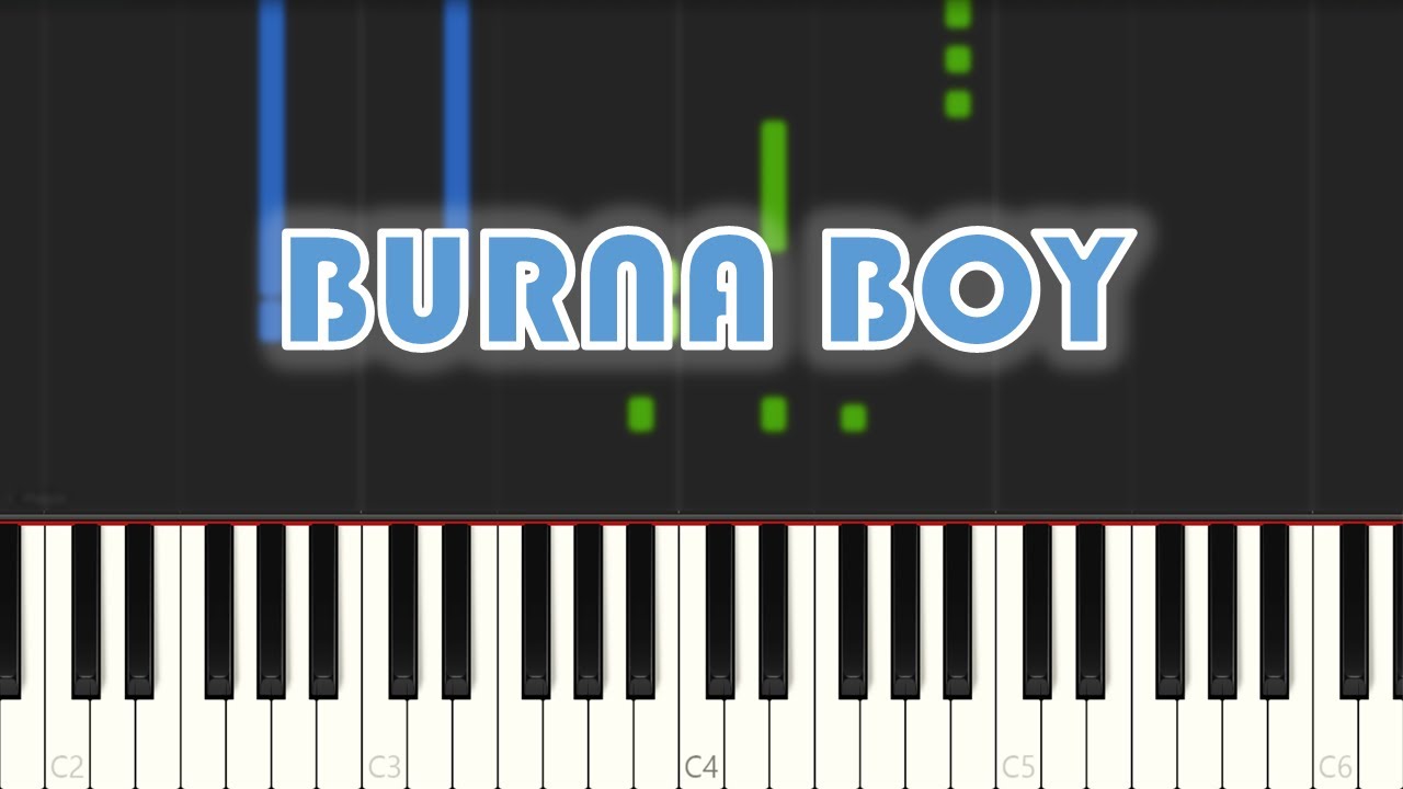Burna Boy - Another Story | EASY PIANO TUTORIAL by Synthly