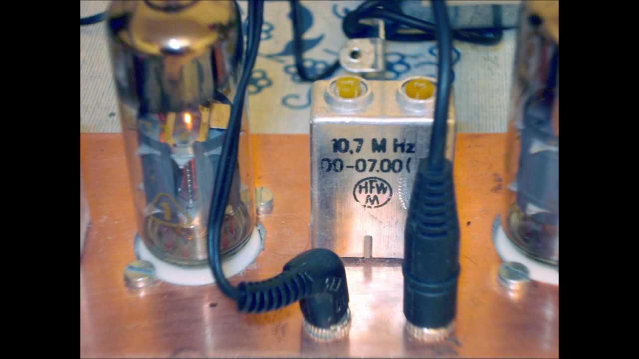 ZF-Verst&auml;rker mit R&ouml;hren 10,7MHz