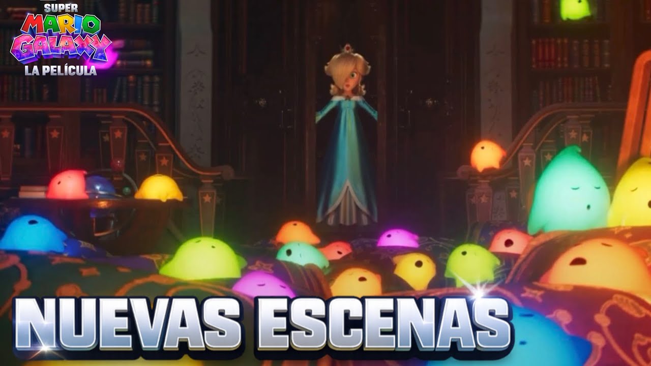 MÁS NUEVAS ESCENAS REVELADAS DE SUPER MARIO GALAXY MOVIE 