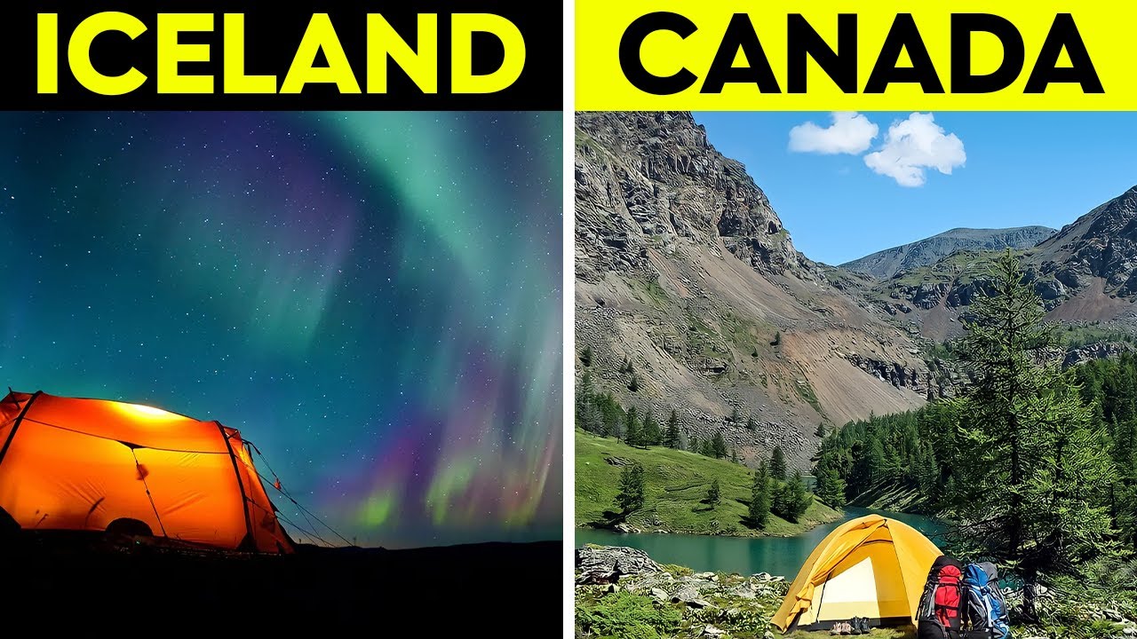 The Most POPULAR Camping Spots In The World RANKED..