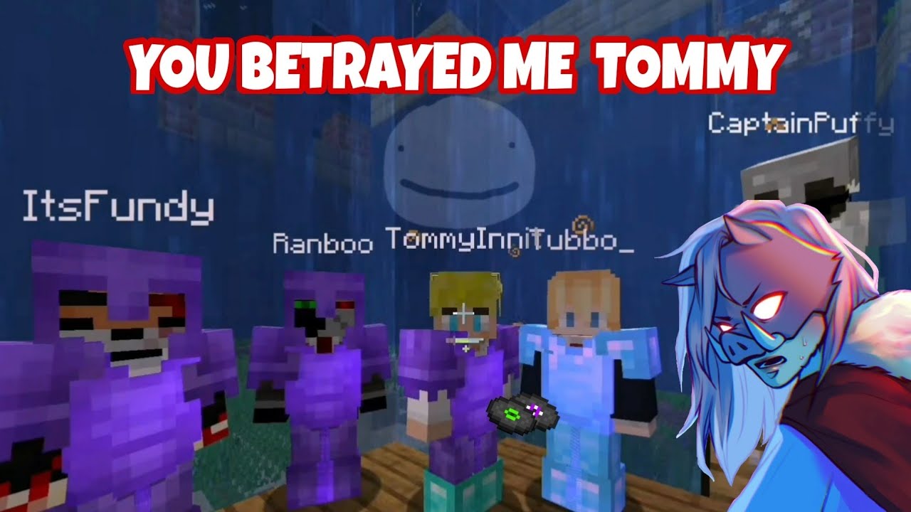TommyInnit ПРЕДАЕТ Техноблейда и сражается с ним