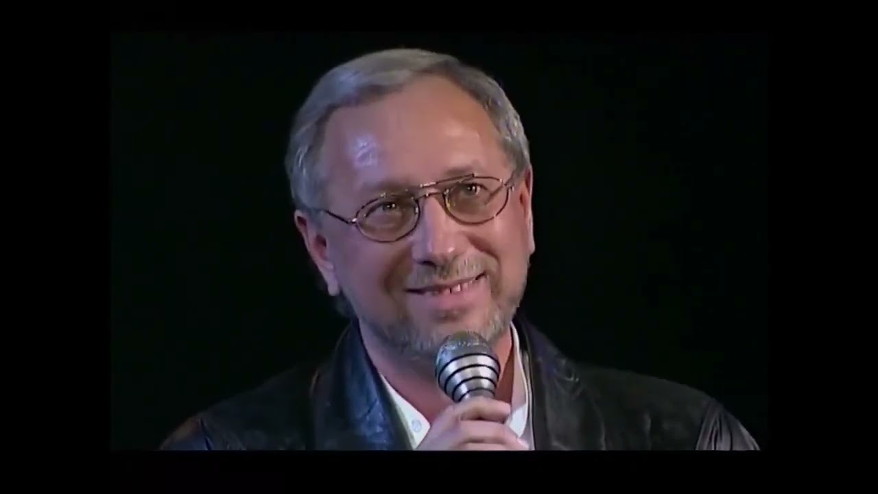 Владимир Качан на юбилее Семена Фарады (1998 год)