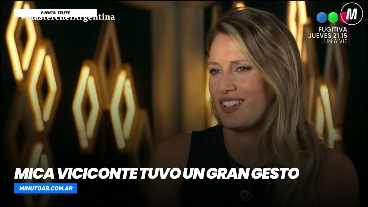 Mica Viciconte se disculpó con Germán Martitegui- Minuto Argentina