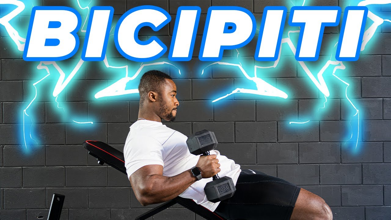 BICIPITI // 3 migliori esercizi da fare con manubri @TeteMrcarter