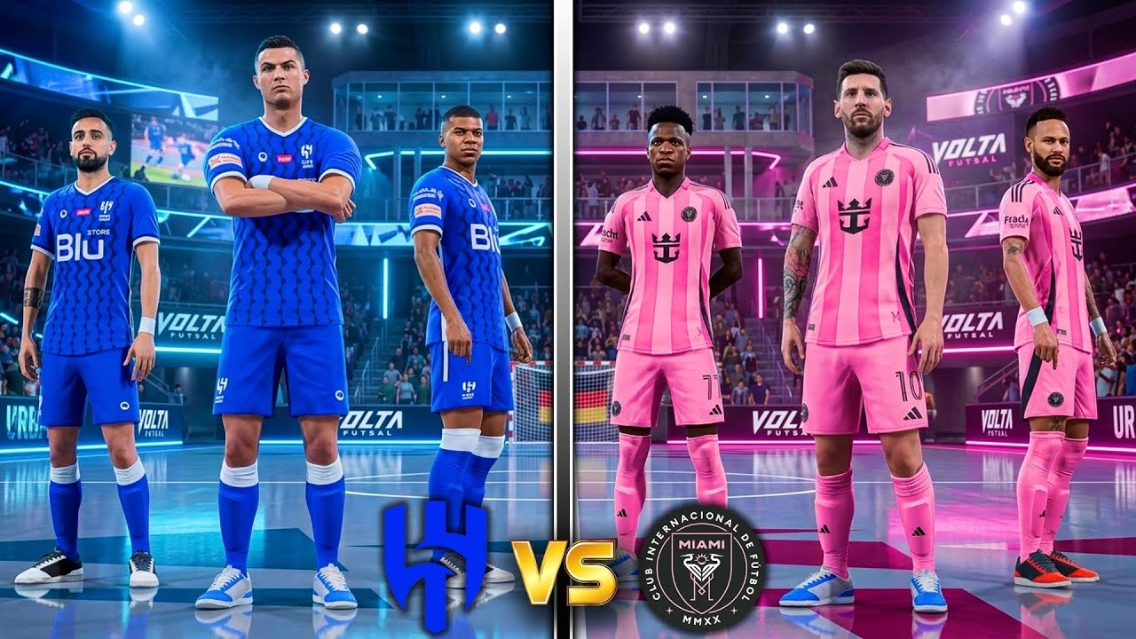 FIFA VOLTA 26 - RONALDO, MESSI, NEYMAR, MBAPPE, VINI JR ALL STARS | INTER MIAMI VS AL HILAL - FINAL