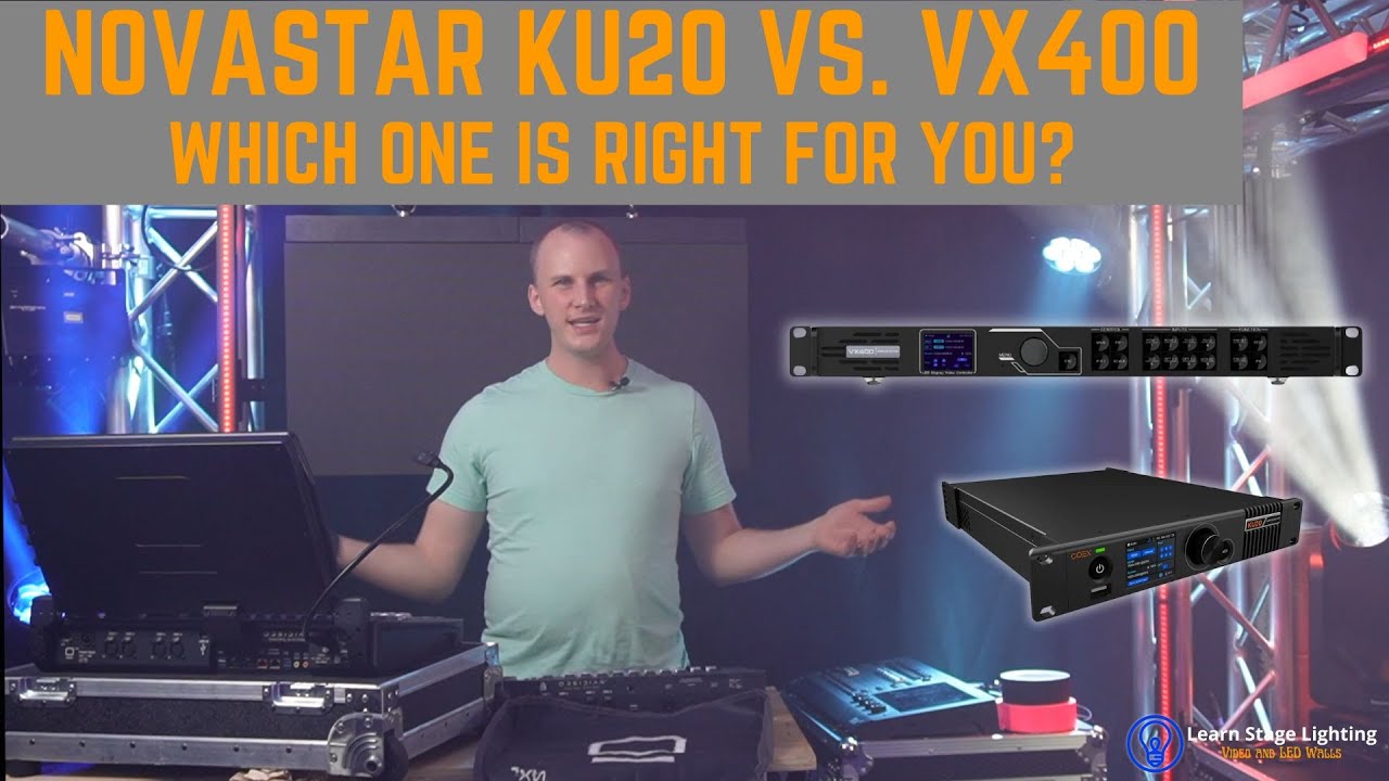 Should You Use a NovaStar VX400 or KU20 for a New Video Wall?