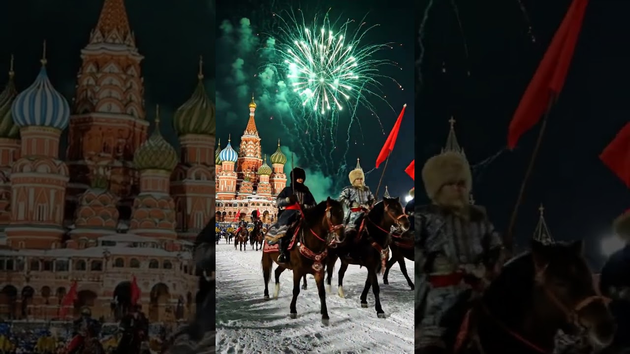 This is WILD! New Year Parade in Russia 2026 Moscow