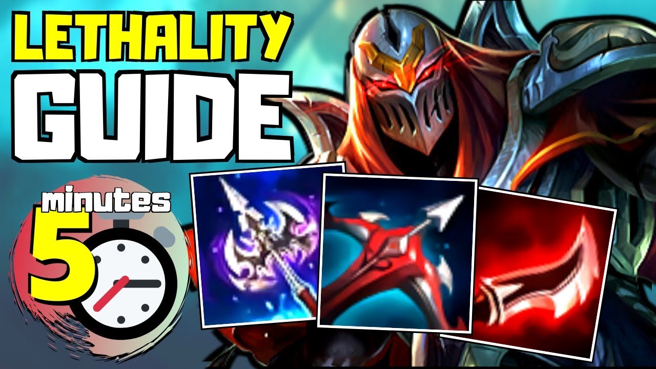 FULL Lethality Item Guide in less than 5 minutes | League of Legends (Season 10)