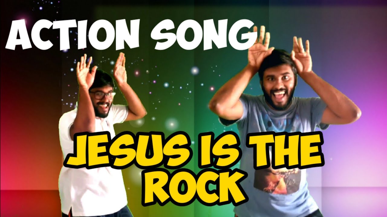 Action Song | Jesus the rock and my Cornerstone| SUPERHIT VBS SONG
