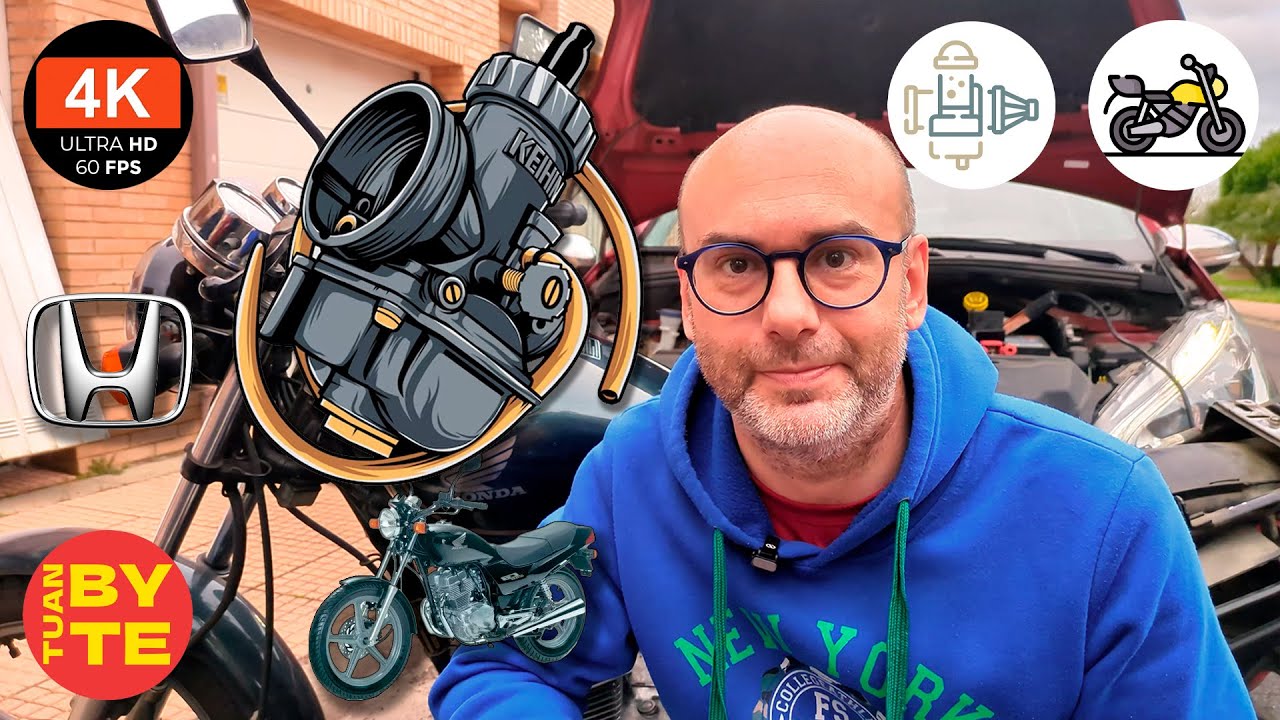 Primer ARRANQUE de la HONDA CB250 TwoFifty 🏍️ (5 años parada) | Limpieza y Montaje del Carburador 🚀