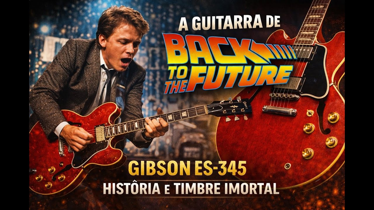 A Guitarra perdida no futuro, Gibson ES-345 e Back to the Future | A Guitarra que Fez História