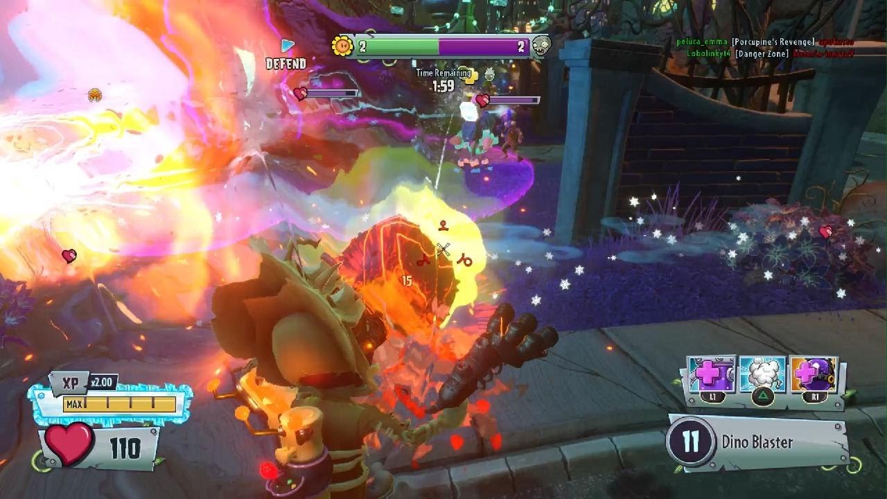 PVZ GW2: 112 Kills with Paleontologist on Get off my lawn a thon