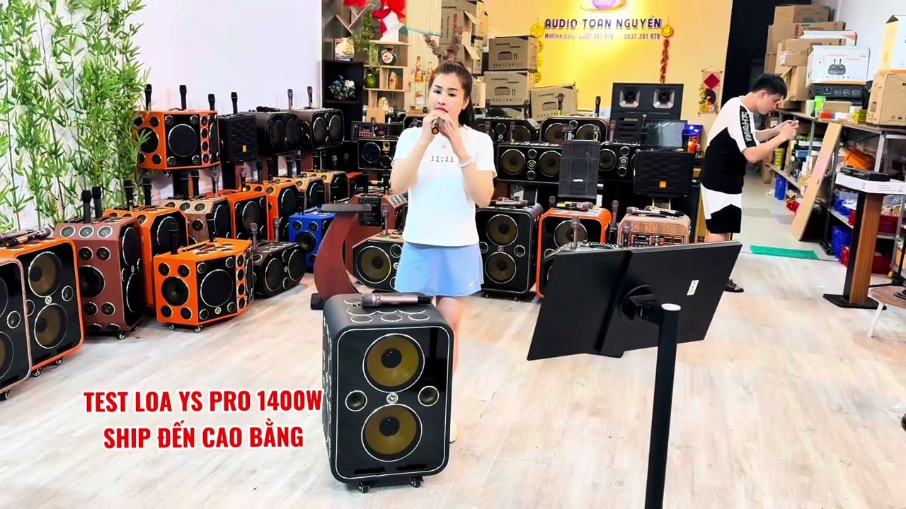 Test Loa YS PRO 1400W SHIP VỀ CAO BẰNG ☎️0937381978