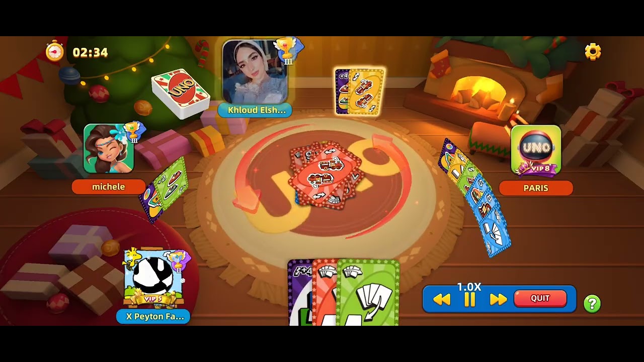UNO Mobile: Wild Weekend Reverse +4 Gameplay wins + Go Wild x8 match