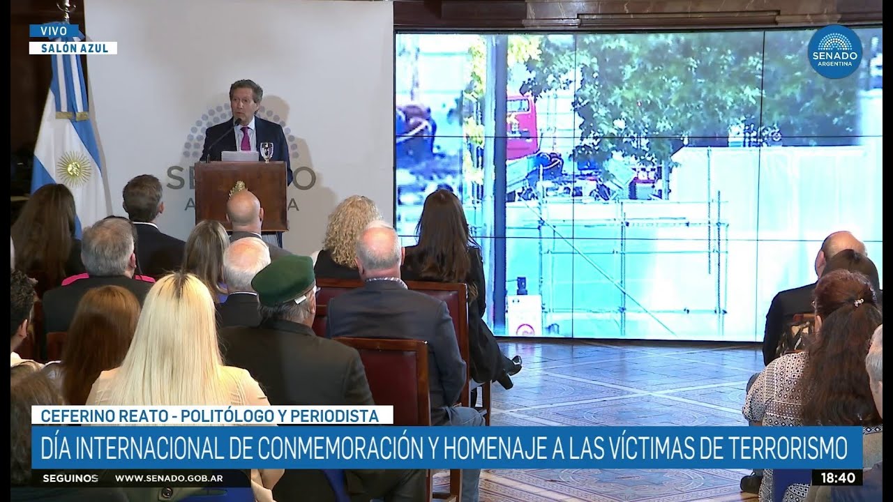 CEFERINO REATO - HOMENAJE A V&Iacute;CTIMAS DE TERRORISMO 09-09-25