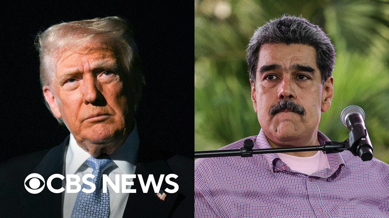 Trump alludes to potential discussions with Venezuela's Maduro as military builds up in region