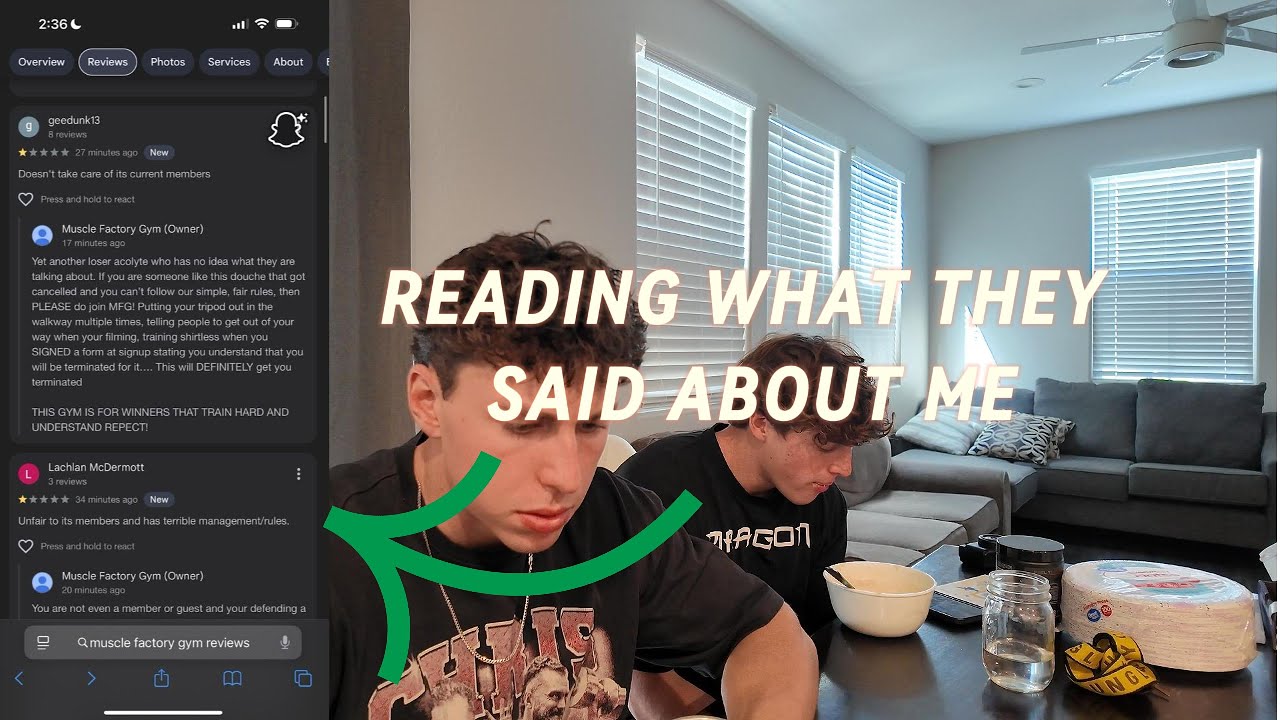 BANNED FROM MUSCLE FACTORY (THE TRUTH)