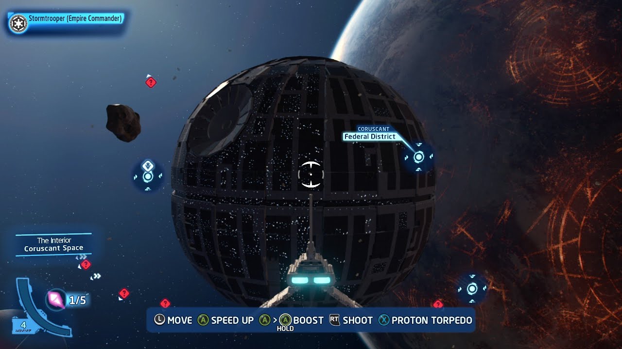 Lego Star Wars The Skywalker Saga | The Death Star | Tour/walk