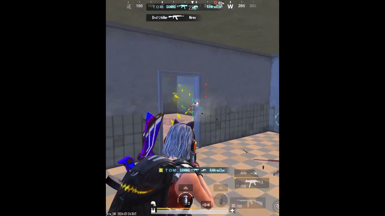 1 vs 4 clutch 😱☠️ #pubg #pubgmobile #bgmi #tomgaming