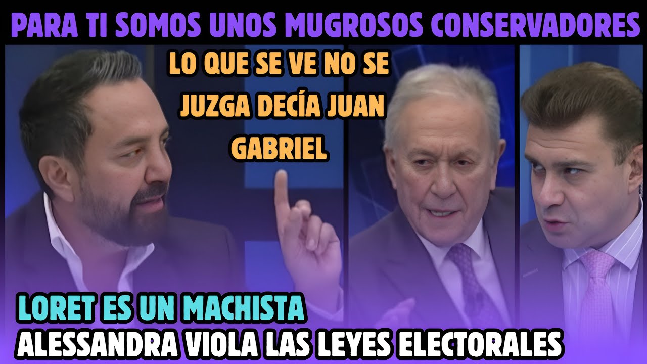 Arturo debate con conservador y su suplente 
