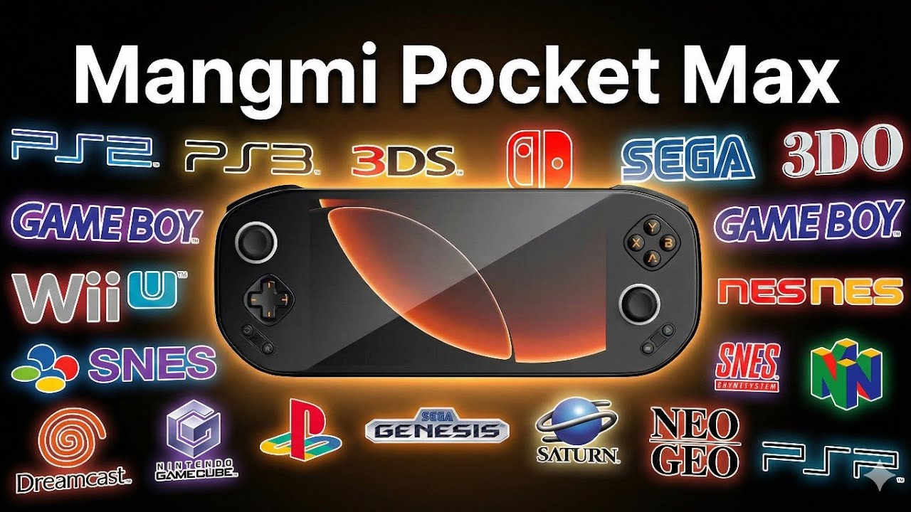 Mangmi Pocket Max : l&rsquo;&eacute;cran 7 pouces 144Hz qui peut D&Eacute;TRUIRE le march&eacute; du r&eacute;tro gaming ?
