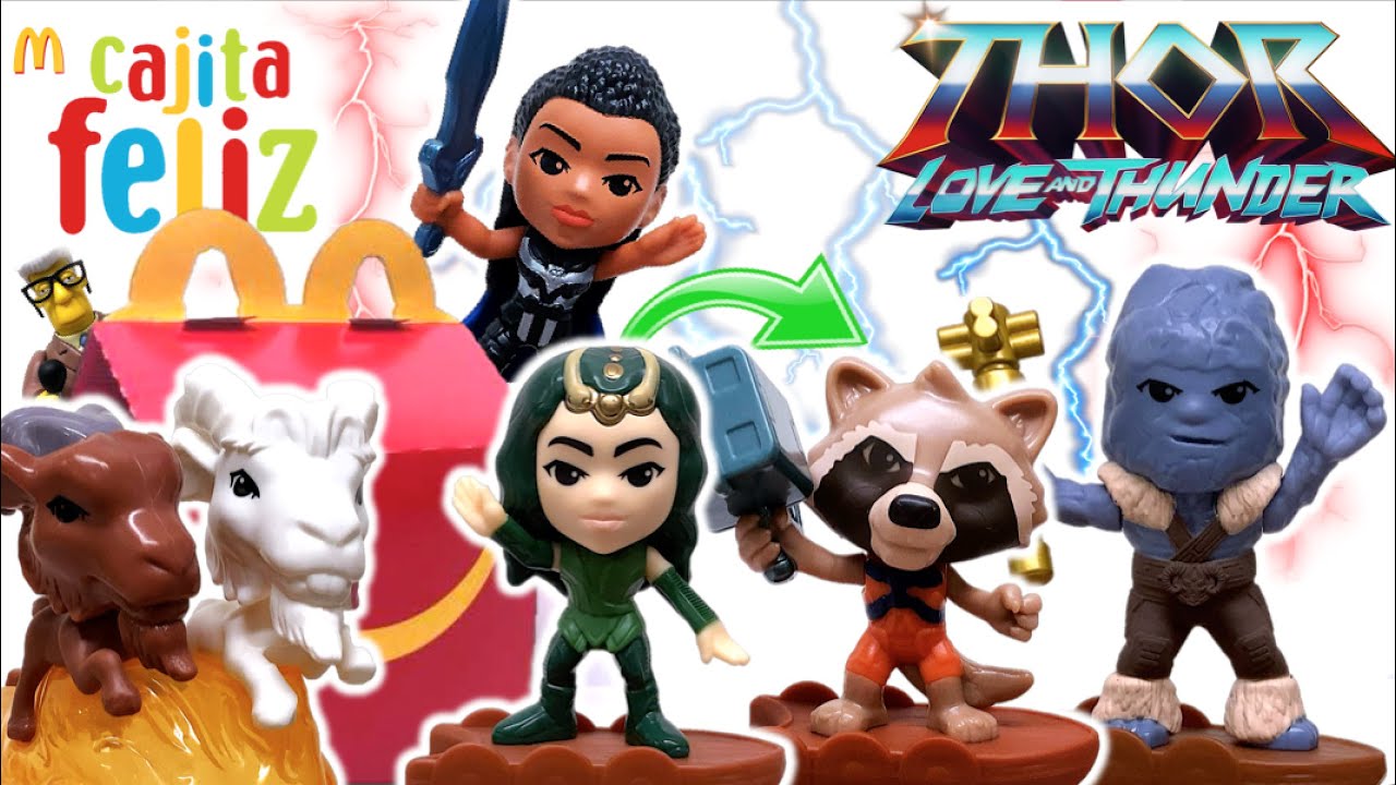 Cajita Feliz - THOR: AMOR & TRUENO (Parte 2) | McDonalds Colección Julio 2022 - TOY SHOTS