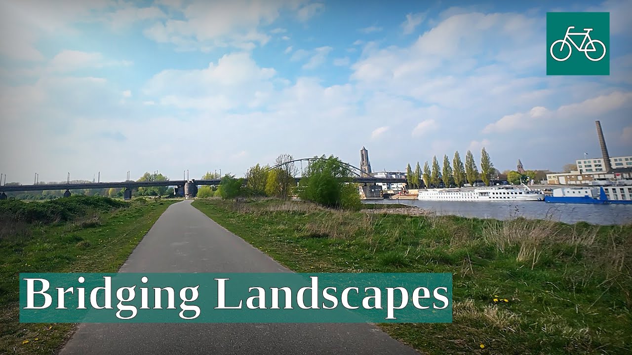 Bridging Landscapes: A Loop Through Nature & Industry | Scenic Virtual Bike Ride in 4K