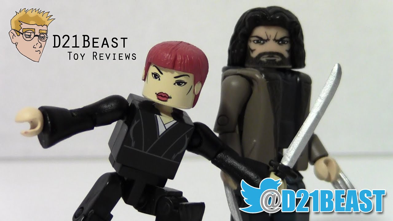The Wolverine Minimates - Yukon Wolverine & Ninja Yukio Review