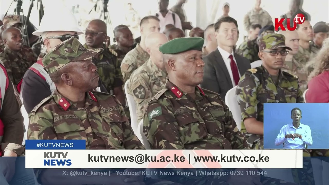 Prime CS Mudavadi and US Deputy Sec. Christopher Landau Launch Manda Bay Runway Expansion in Lamu