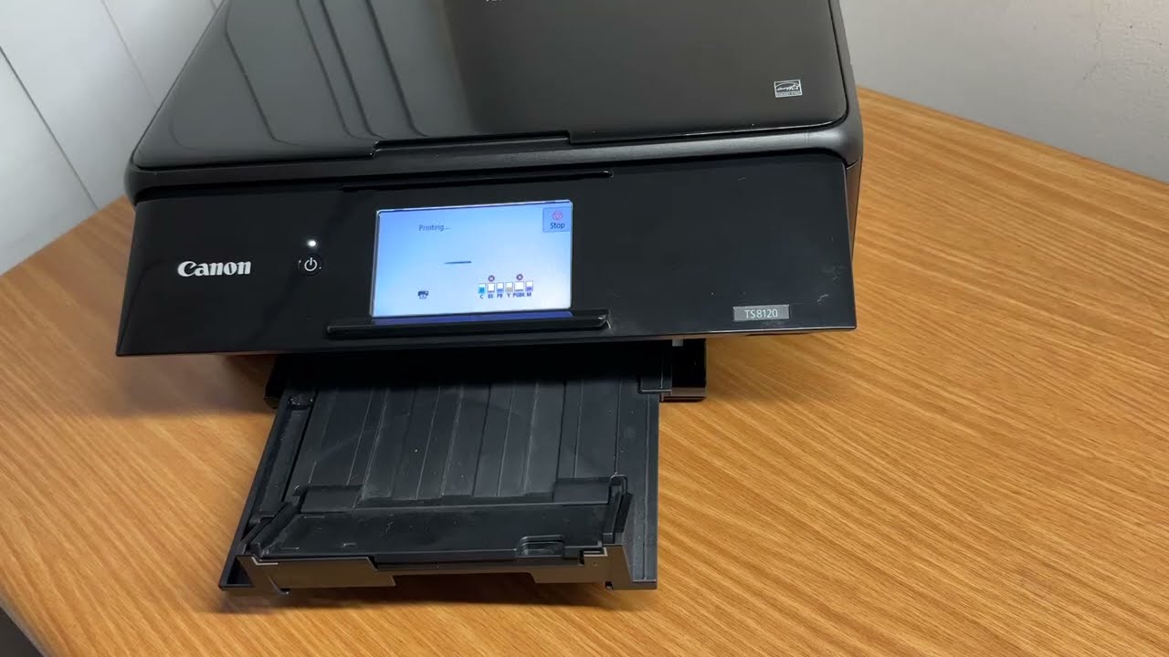 Canon PIXMA TS8120 Wireless All-in-One Printer - Works 100%! Part 2