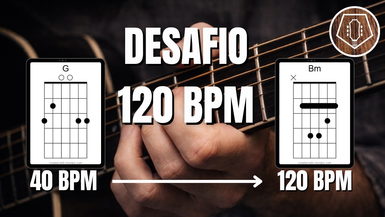 Treino que vai DESTRAVAR sua mão esquerda (G e Bm)