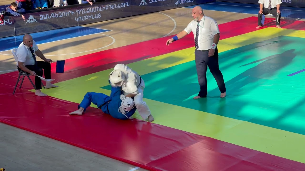 Final in the Category 230 male. Kudo Eurasian Championship 2024.