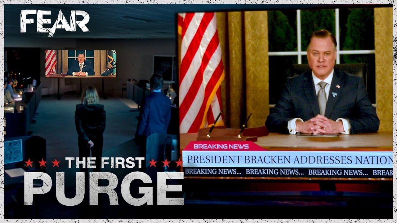 The First Ever Purge Begins | The First Purge | Fear