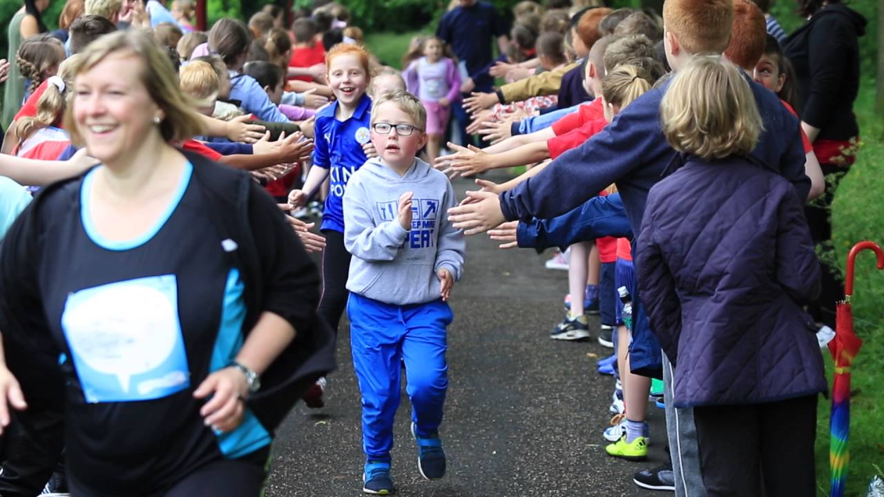 Race for Life Victoria school Wrexham