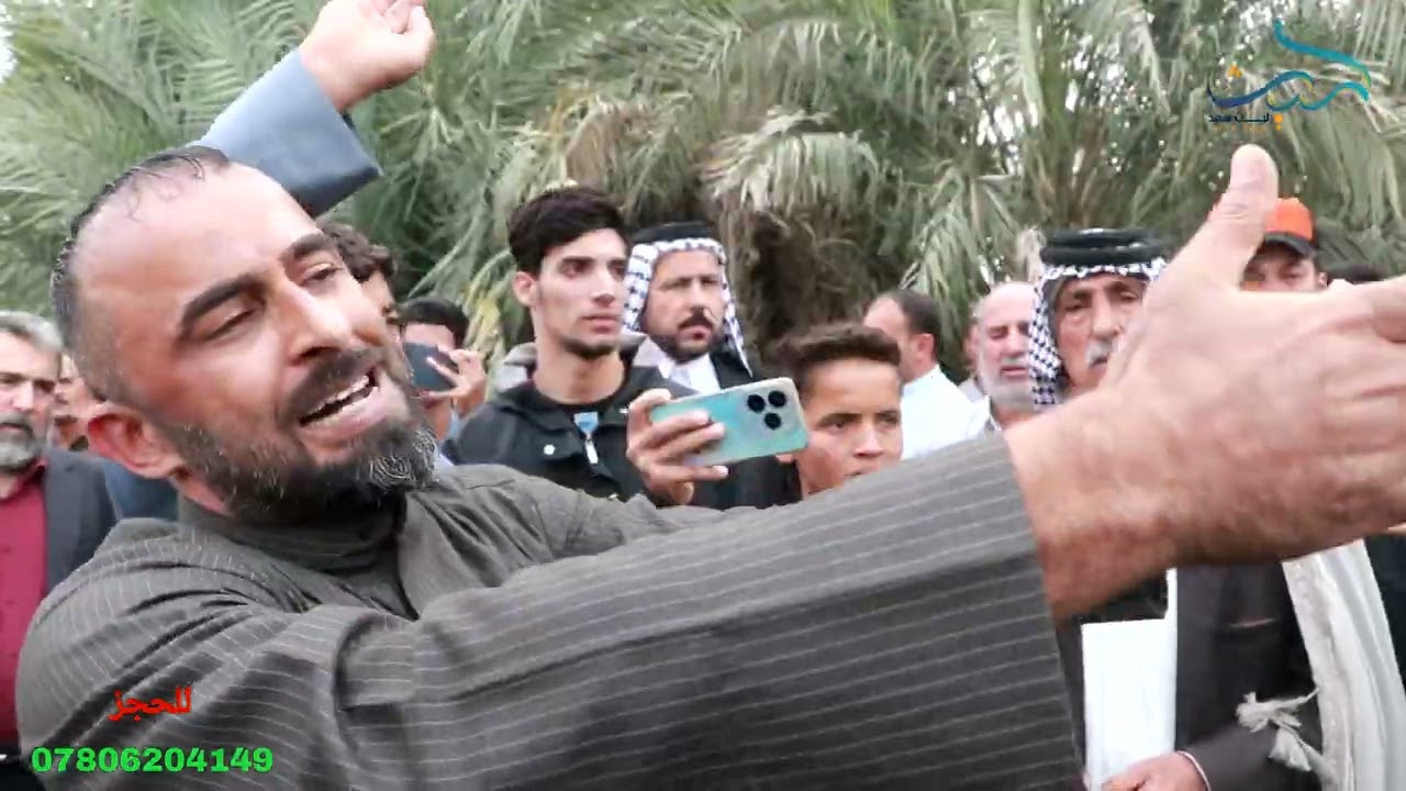 اكبر تشييع في النجف الأشرف تشييع الشيخ هاتف منعم خليل الفتلاوي البوخريف للحجز 07806204149