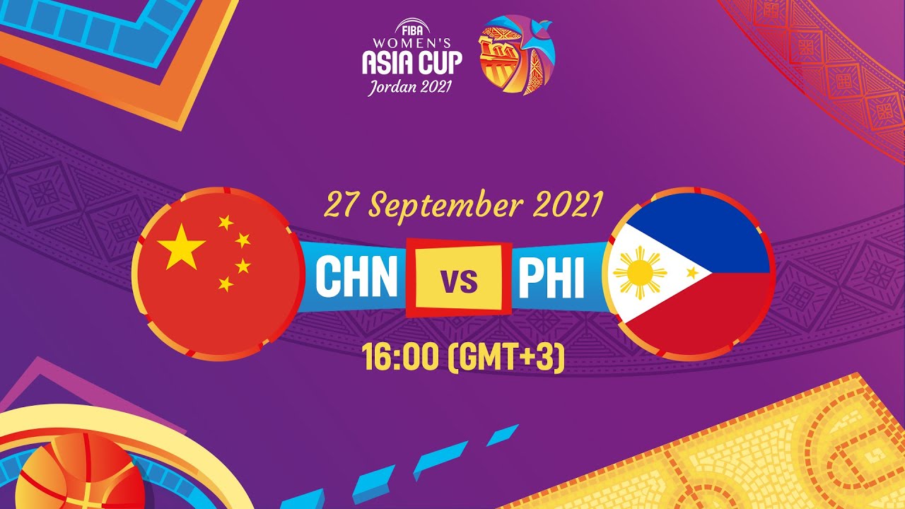 China v Philippines | Full Game | FIBA Women's Asia Cup 2021 - Division A