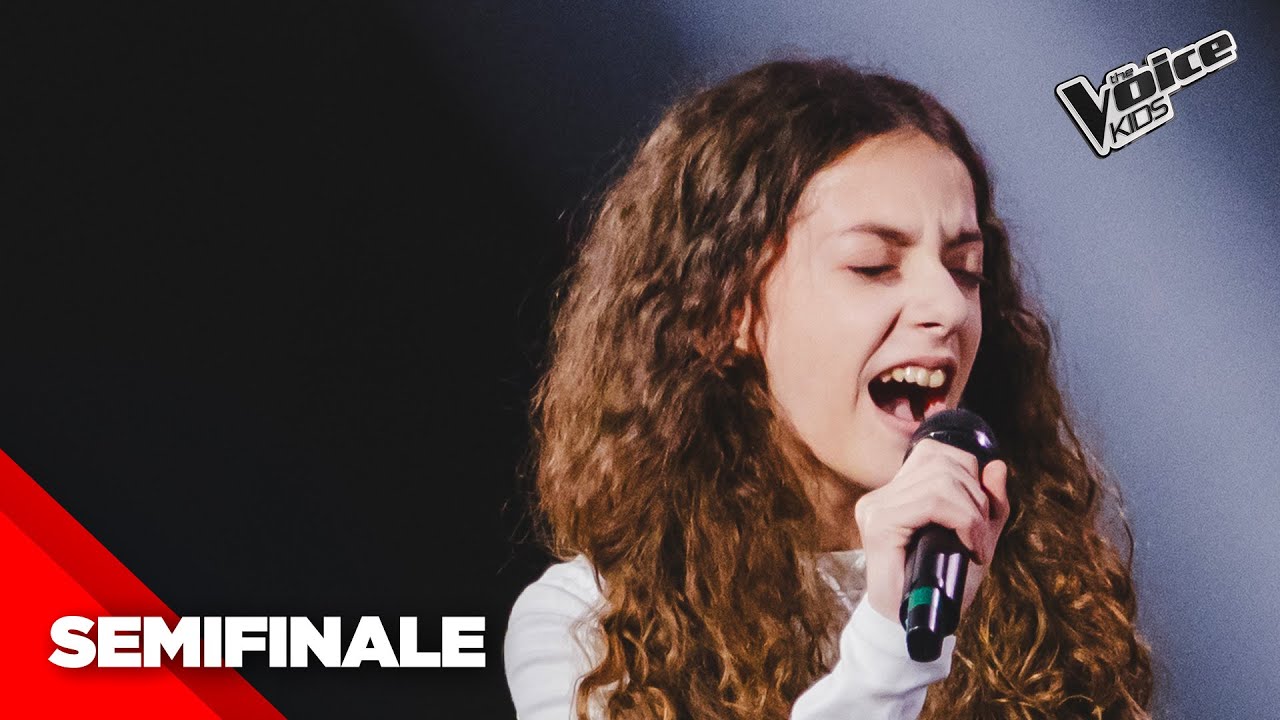 Federica canta “Amare” di La Rappresentante Di Lista | The Voice Kids 3 Semifinale