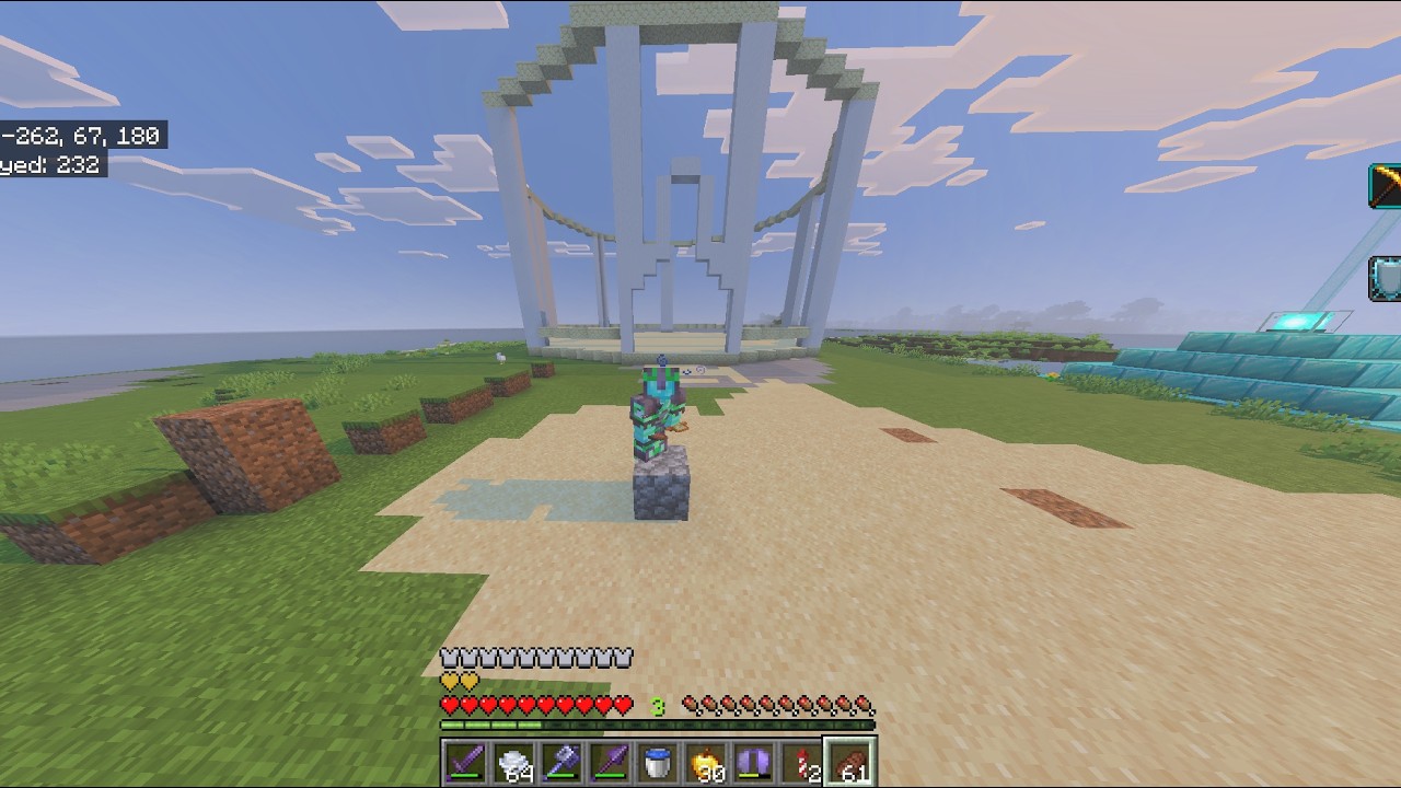 I made a colosseum in my Minecraft realm