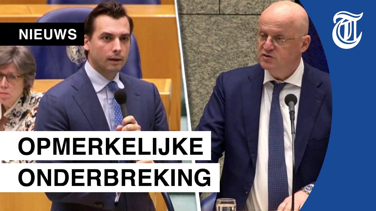 Hilarische interruptie Baudet tijdens coronadebat
