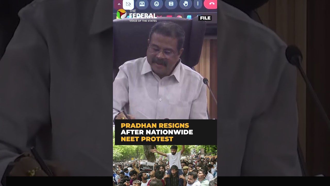 Dharmendra Pradhan resigns as Education minister | #shorts