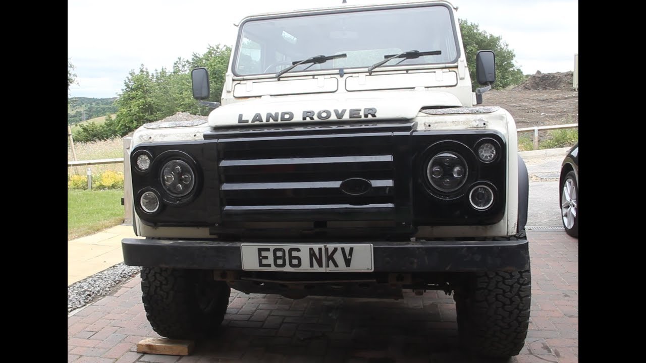 Kev's Defender Project Episode 8 - New LED lights