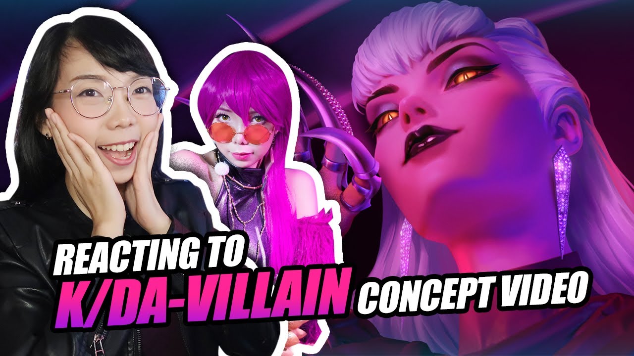 COSPLAYER REACTS TO K/DA - VILLAIN 🔥 Ft. Madison Beer and Kim Petras (Official Concept Video)