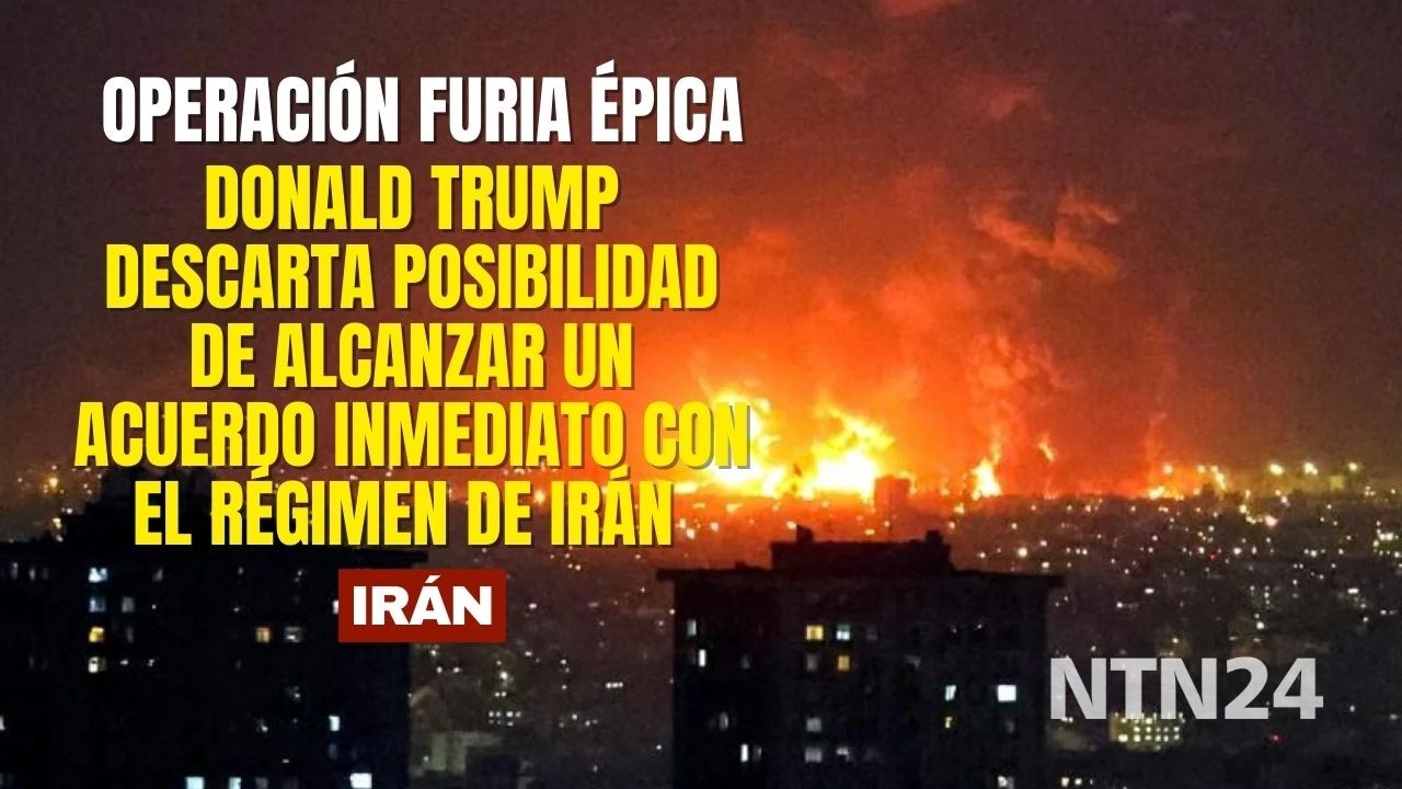 Donald Trump descarta posibilidad de alcanzar un acuerdo inmediato con el régimen de Irán