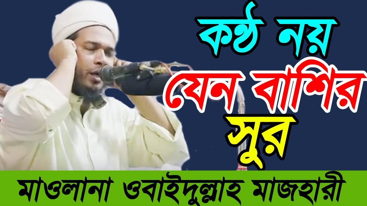 কন্ঠ নয় যেন বাশির সুর Bangla Waz 2018 Maulana Obaidullah Mazhari