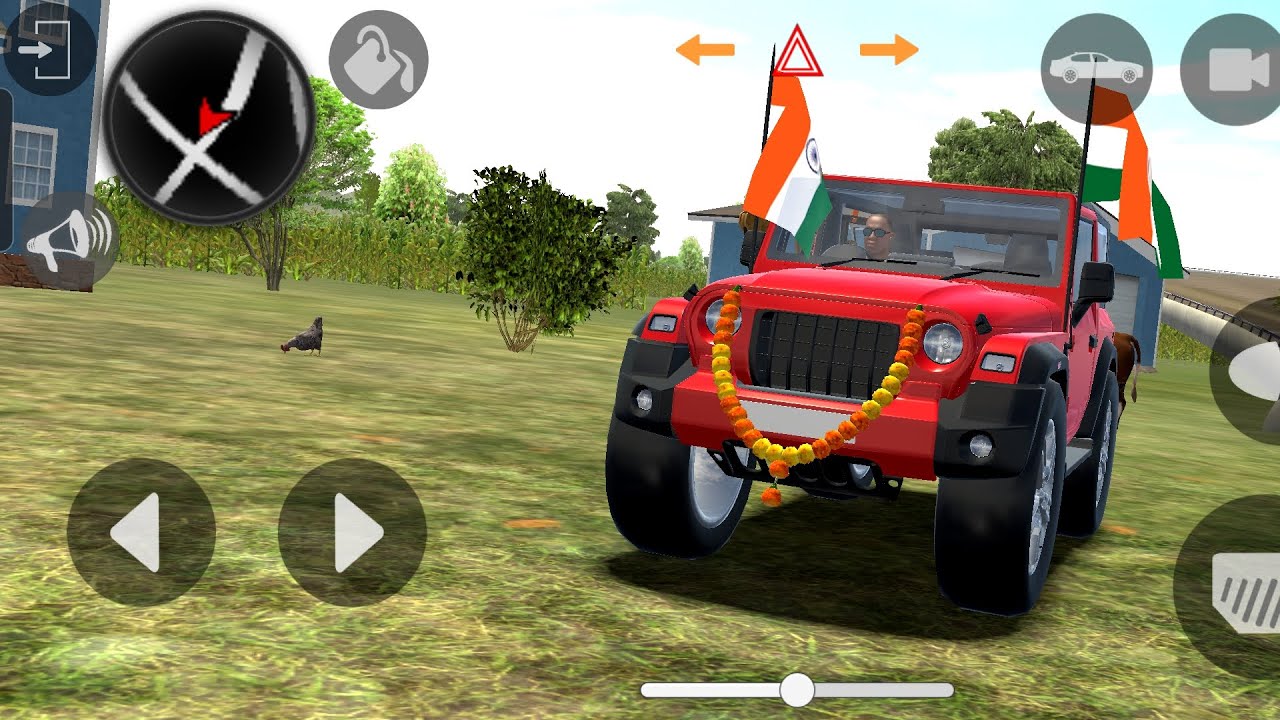Modified Mahindra Thar Car Gameplay 🎮🕹️💥: Indian Cars (Gadi Wala Game) - Android Car Gameplay 2026