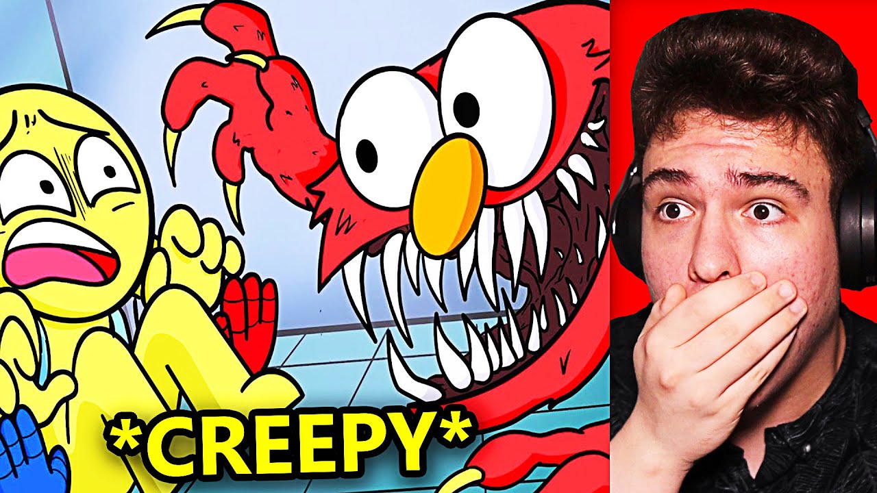 POPPY PLAYTIME vs. ELMO ! *horror*