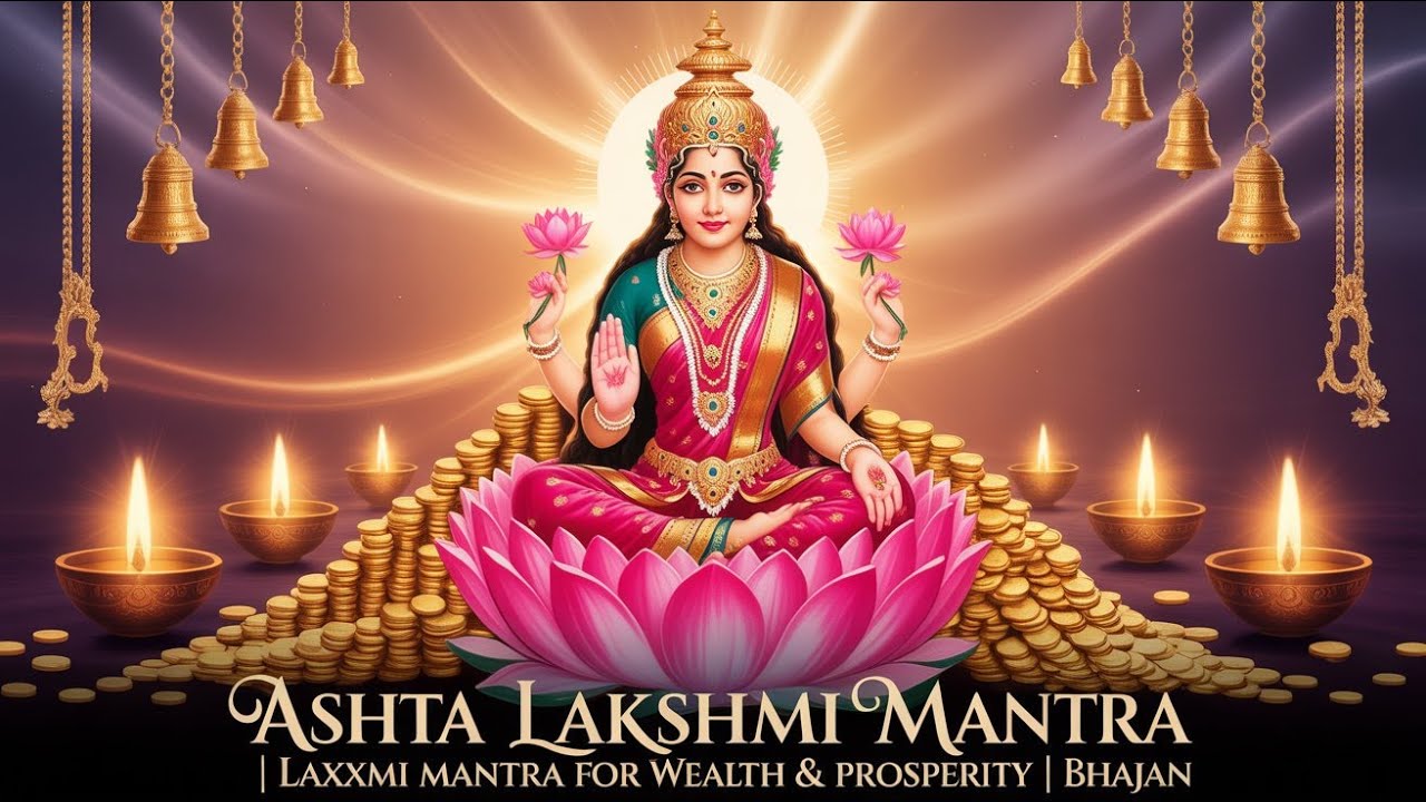 Ashta Lakshmi Mantra | Laxmi Mantra for Wealth & Prosperity | Bhajan