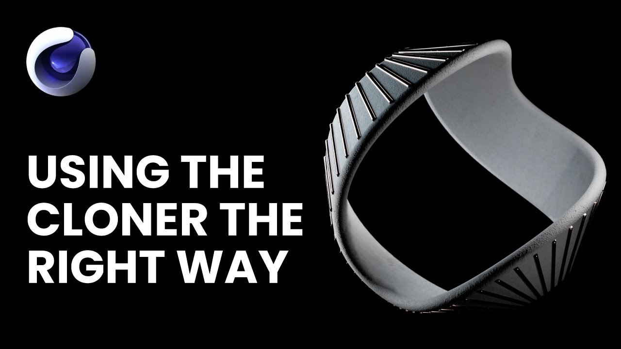 The Correct Way to Use a Cloner Object on an Intricate Curved Surface in Cinema 4D